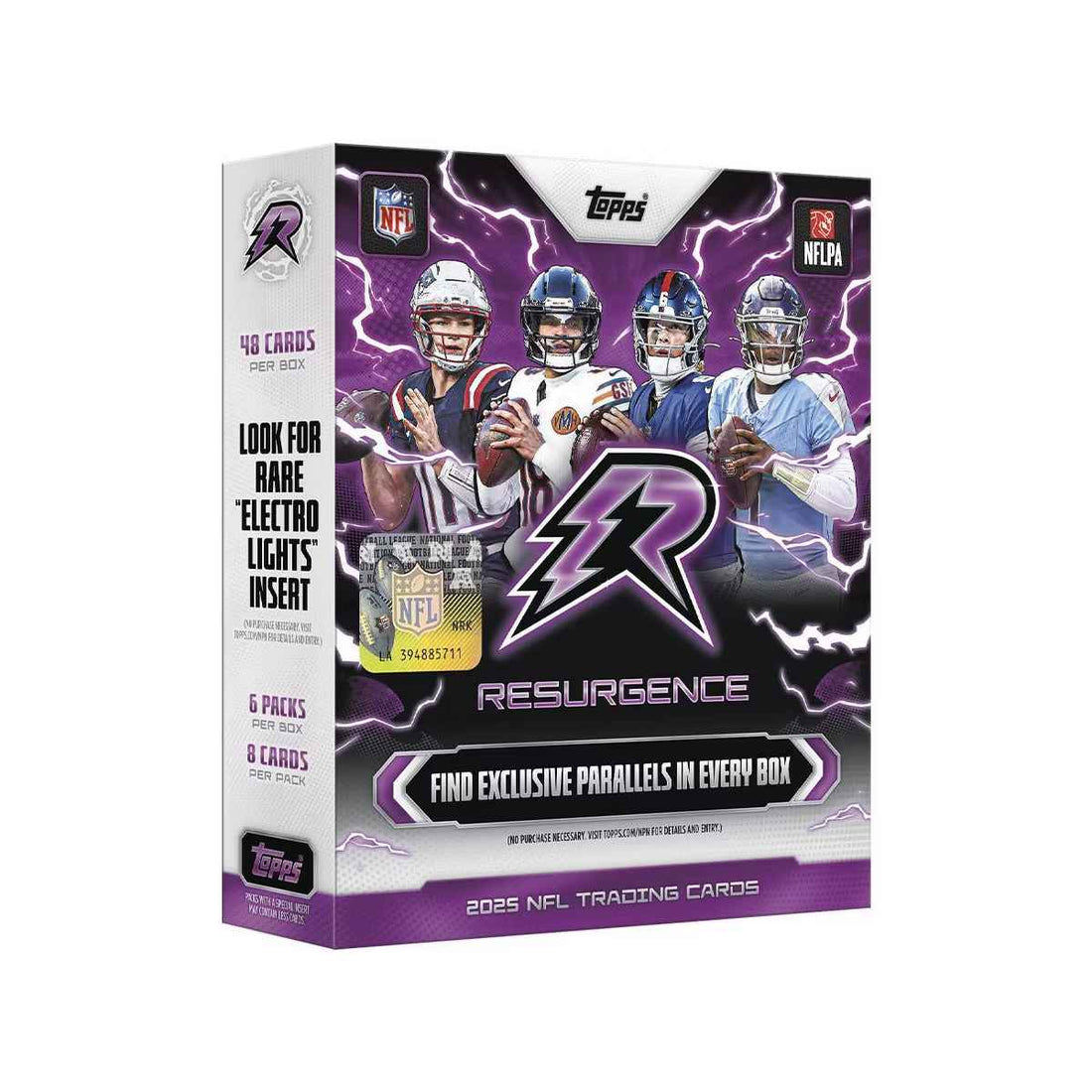 2025 Topps NFL Resurgence Football Trading Card Mega Box